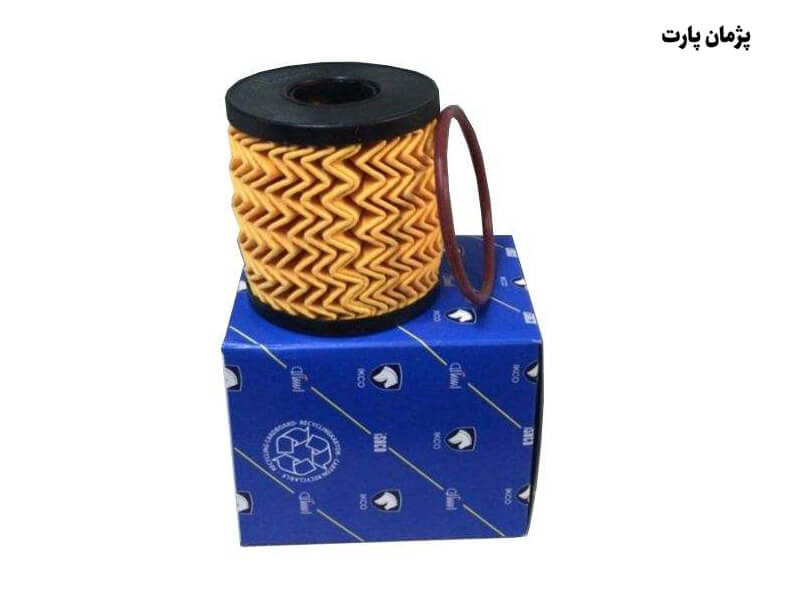 فیلتر روغن پایه کوتاه با اورینگ OES -TU5-TU3 - ایساکو